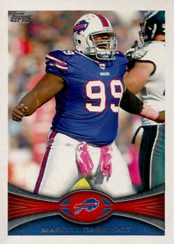 2012 Topps #408 Marcell Dareus Front