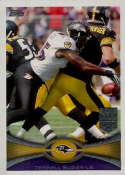 2012 Topps #425 Terrell Suggs Front