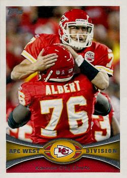 2012 Topps #81 Chiefs Team Leaders Front