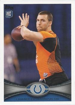 2012 Topps #92 Chandler Harnish Front