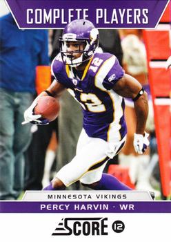 2012 Score - Complete Players Glossy #4 Percy Harvin Front