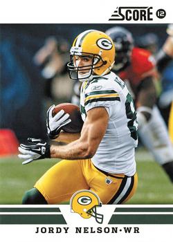 2012 Score - Glossy #9 Jordy Nelson Front