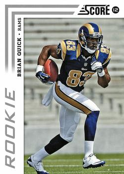 2012 Score - Glossy #309 Brian Quick Front