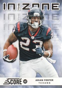 2012 Score - In the Zone #9 Arian Foster Front