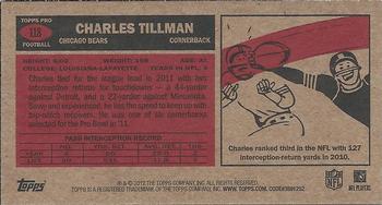 2012 Topps - 1965 Mini #118 Charles Tillman Back