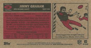2012 Topps - 1965 Mini #130 Jimmy Graham Back