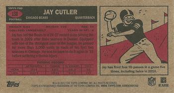 2012 Topps - 1965 Mini #138 Jay Cutler Back