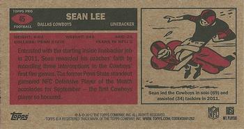 2012 Topps - 1965 Mini #45 Sean Lee Back