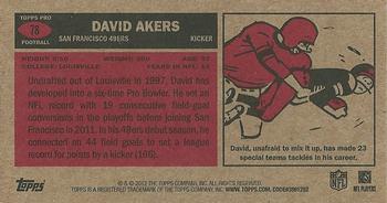 2012 Topps - 1965 Mini #78 David Akers Back