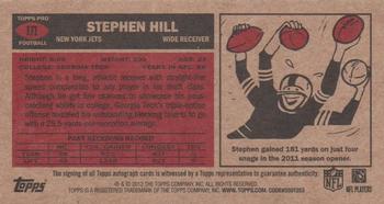 2012 Topps - 1965 Mini Autographs #171 Stephen Hill Back