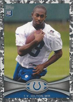 2012 Topps - Camo #14 T.Y. Hilton Front