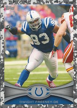 2012 Topps - Camo #353 Dwight Freeney Front