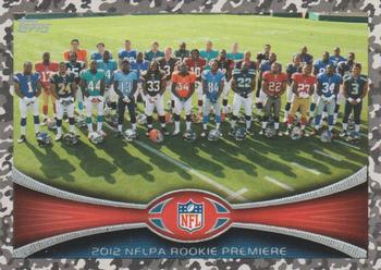 2012 Topps - Camo #73 2012 NFLPA Rookie Premiere Front