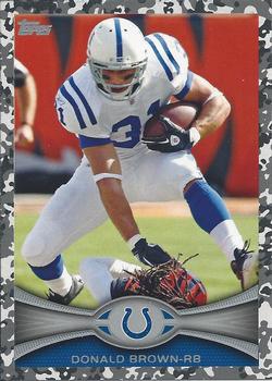 2012 Topps - Camo #67 Donald Brown Front