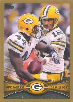 2012 Topps - Gold #163 Packers Team Leaders Front