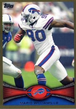 2012 Topps - Gold #306 Mario Williams Front