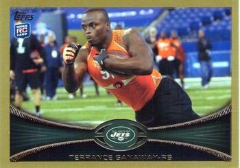 2012 Topps - Gold #356 Terrance Ganaway Front
