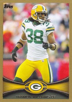 2012 Topps - Gold #393 Tramon Williams Front