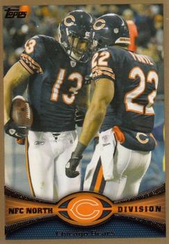 2012 Topps - Gold #13 Chicago Bears Front
