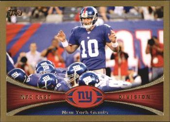 2012 Topps - Gold #43 Giants Team Leaders Front