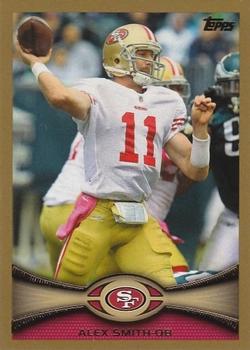 2012 Topps - Gold #52 Alex Smith Front
