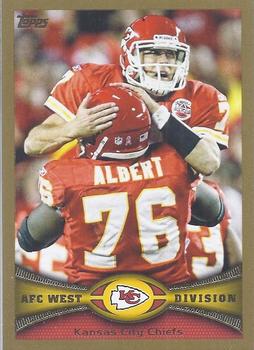 2012 Topps - Gold #81 Chiefs Team Leaders Front