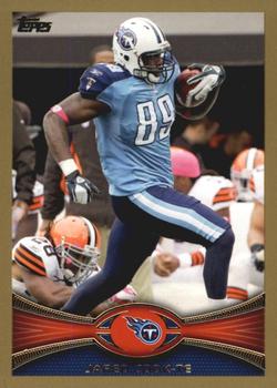 2012 Topps - Gold #122 Jared Cook Front