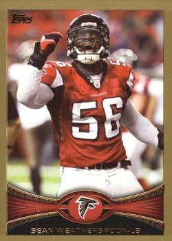 2012 Topps - Gold #124 Sean Weatherspoon Front