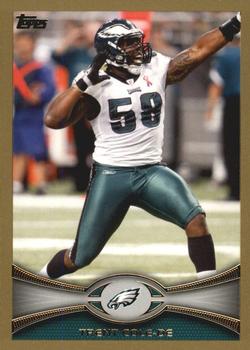 2012 Topps - Gold #128 Trent Cole Front