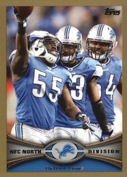 2012 Topps - Gold #147 Lions Team Leaders Front