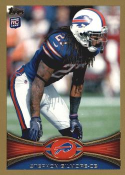 2012 Topps - Gold #154 Stephon Gilmore Front