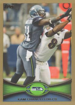 2012 Topps - Gold #157 Kam Chancellor Front