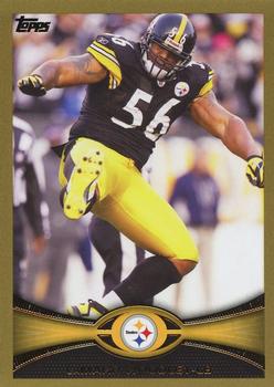 2012 Topps - Gold #162 LaMarr Woodley Front