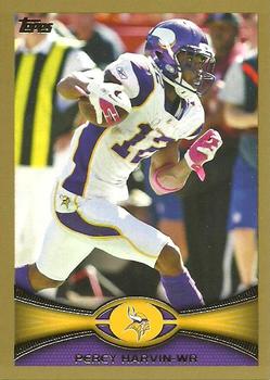 2012 Topps - Gold #169 Percy Harvin Front