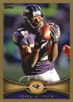 2012 Topps - Gold #187 Torrey Smith Front