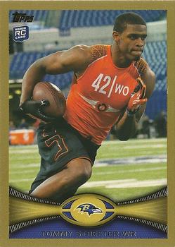 2012 Topps - Gold #199 Tommy Streeter Front