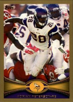 2012 Topps - Gold #200 Adrian Peterson Front