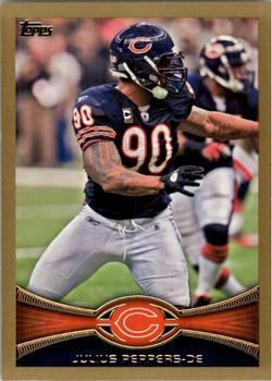 2012 Topps - Gold #203 Julius Peppers Front