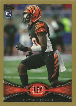 2012 Topps - Gold #206 George Iloka Front