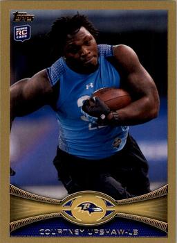 2012 Topps - Gold #212 Courtney Upshaw Front