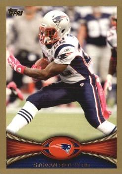 2012 Topps - Gold #217 Stevan Ridley Front