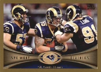 2012 Topps - Gold #238 Rams Team Leaders Front