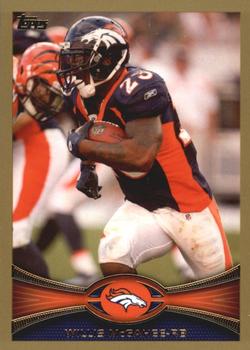 2012 Topps - Gold #251 Willis McGahee Front