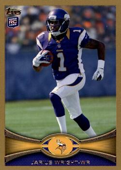 2012 Topps - Gold #252 Jarius Wright Front
