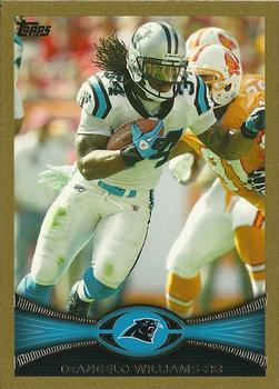 2012 Topps - Gold #272 DeAngelo Williams Front