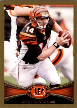 2012 Topps - Gold #275 Andy Dalton Front