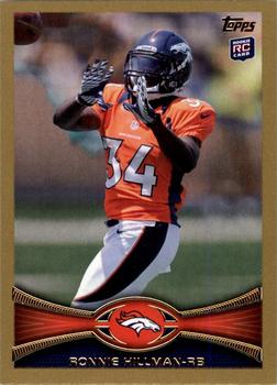 2012 Topps - Gold #283 Ronnie Hillman Front