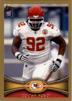 2012 Topps - Gold #285 Dontari Poe Front