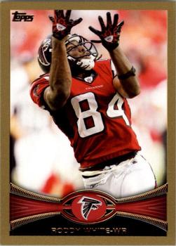 2012 Topps - Gold #290 Roddy White Front