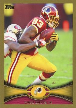 2012 Topps - Gold #294 Fred Davis Front